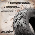 demeter atv tire set of 4